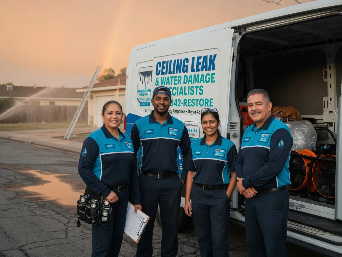 Ceiling Leak Cleanup company in Ernul, NC