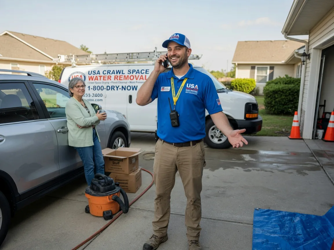 Crawl Space Water Removal Ernul, NC FAQs